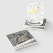 UGAの勝利の鐘の大理石の石のコースター ストーンコースター (横)