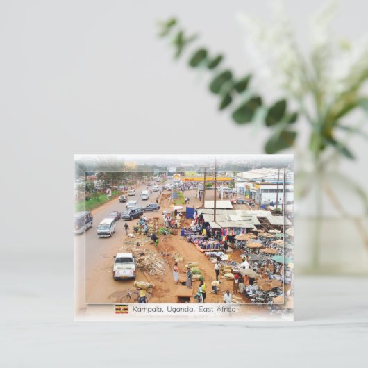 Uganda ポストカード (スタンド正面)