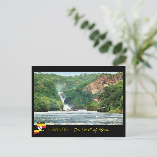 Uganda Postkarte ポストカード (スタンド正面)