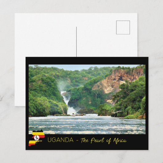 Uganda Postkarte ポストカード (正面/裏面)