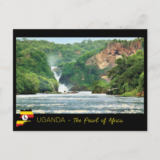 Uganda Postkarte ポストカード (正面)