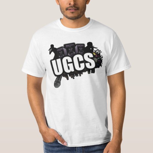 #UGCS音楽ワイシャツ Tシャツ (正面)