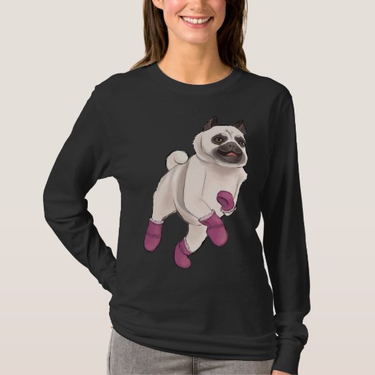 UggsのパグクラシックTシャツ548 Tシャツ (正面)