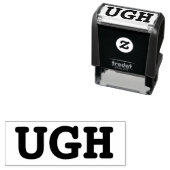 UGH非専門的おもしろい皮肉ユーモアミームジョーク セルフインキングスタンプ (インサイチュ)