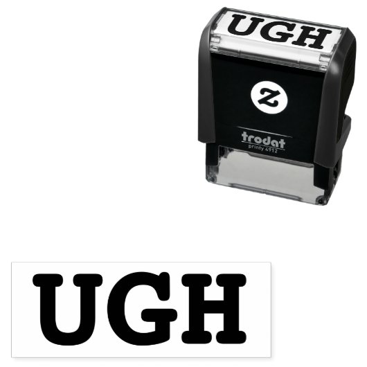 UGH非専門的おもしろい皮肉ユーモアミームジョーク セルフインキングスタンプ (インサイチュ)