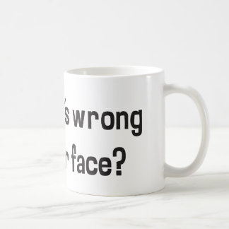Ugh! あなたの顔はどこかおかしくないでか。 コーヒーマグカップ