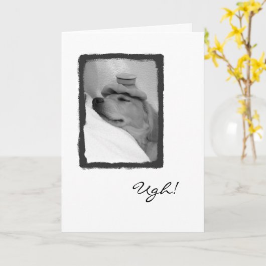 Ugh! カード (黄色い花)