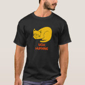 Ugh Humans Cat  Introvert Kitten Antisocial Cat Mo Tシャツ (正面)