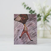 Ugh MAth Mixed Media Collage ポストカード (スタンド正面)