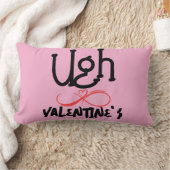 Ugh Valentine's – ピンクに私がいた | ランバークッション (ブランケット)
