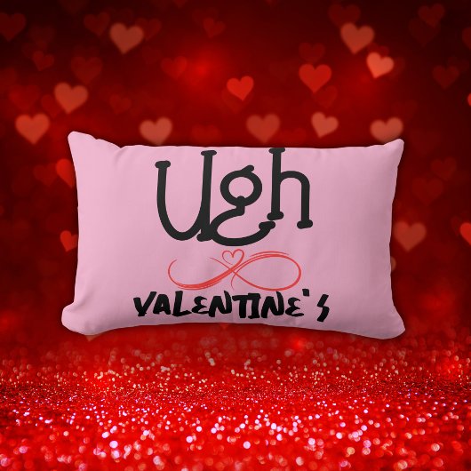 Ugh Valentine's – ピンクに私がいた | ランバークッション