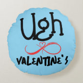 Ugh Valentine's – 私の青だった | ラウンドクッション (正面)