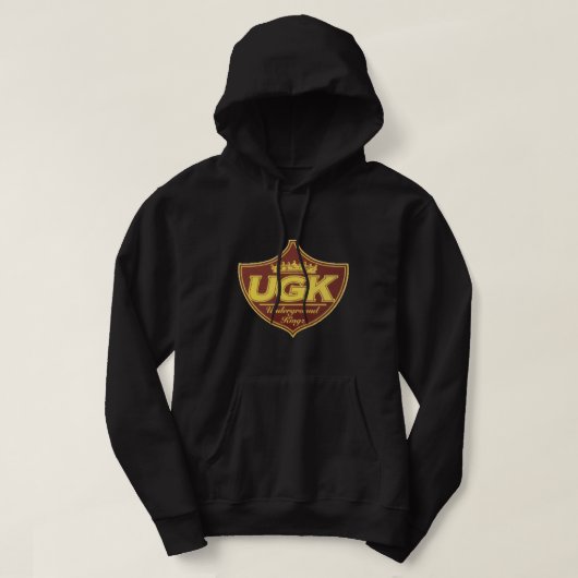ugk、アンダーグラウンドkingzロゴ、売春あっせん業者cクラシックT-Shir パーカ (デザイン正面)