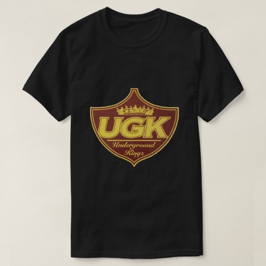 ugk、アンダーグラウンドkingzロゴ、売春あっせん業者cクラシックT-Shir Tシャツ (デザイン正面)
