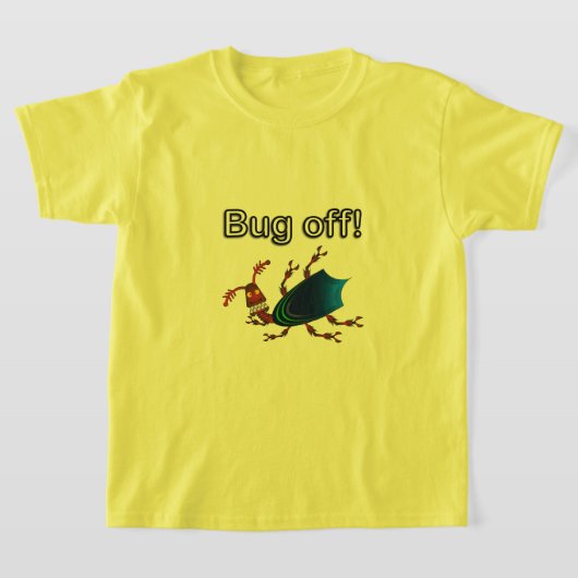 Ugly Bug - キッズ向けベーシックTシャツ Tシャツ (レイダウン)