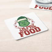 Ugly Christmas 2025 Gifts  スクエアペーパーコースター (アングル)