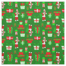 ugly christmas Marjorie Taylor Greene santa ファブリック