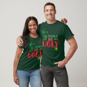 Ugly Christmas Quote boy Tシャツ (ユニセックス)
