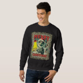 Ugly Christmas shirt Santa lizard aliens cockroach スウェットシャツ (正面フル)