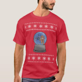 Ugly Christmas Snow Globe Tシャツ (正面)