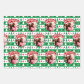 Ugly Christmas Sweater Bright Jumper Photo ラッピングペーパーシート (正面)