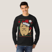 Ugly Christmas Sweater Cute Kawaii Anime Chibi Shy Tシャツ (正面フル)