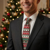 Ugly Christmas Sweater Fair Isle  ネクタイ