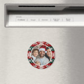 Ugly Christmas Sweater Red And Green マグネット (インサイチュ (食洗機))