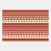 Ugly Christmas Sweater Series Wrapping Paper Sheet ラッピングペーパーシート (正面3)
