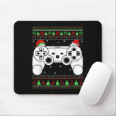 Ugly Christmas Sweater Video Game Controller Xmas  マウスパッド (マウス)