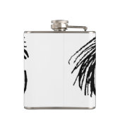 Ugly fantasy monster drawing フラスク (裏面)