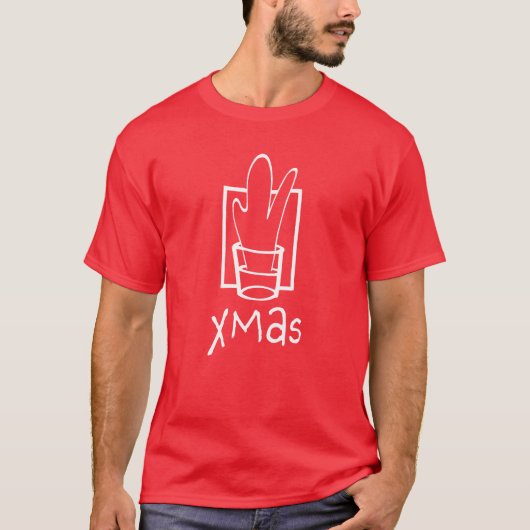 Ugly Red Xmas Tシャツ (正面)