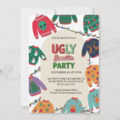 Ugly Sweater Christmas Party 招待状 (正面)