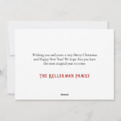 Ugly Sweater Festive Christmas シーズンカード (裏面)