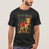 Ugly Xmas Sweater Style Lighting Camel Christmas   Tシャツ (正面)