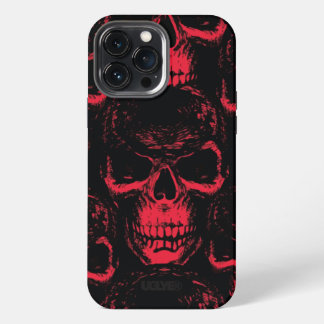 UGLYE ブラッドレッドスカル iPhone/iPadカバー iPhone 13 Pro Maxケース