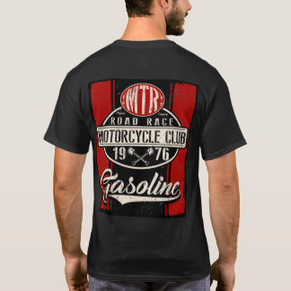 UGLYE®ヴィンテージMTRロードレースオートバイクラブ1976 Tシャツ