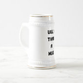 UglyThanAMUG ビールジョッキ (正面左)