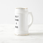 UglyThanAMUG ビールジョッキ (正面右)