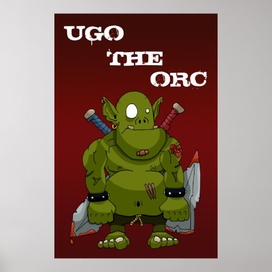Ugo the Orc Poster ポスター (正面)