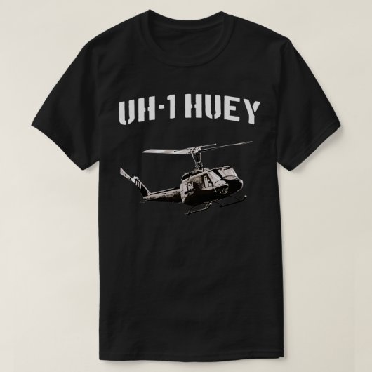 Uh1ホイヘリ1 Tシャツ (デザイン正面)