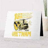 Uh1 Huey Helicopter 1st Cavalry Division Vietnam V カード (正面)