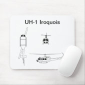 UH-1イロコイ マウスパッド (マウス)