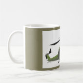 UH-1ヒューイ軍隊マグ コーヒーマグカップ (左)