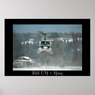 UH-1ホイーホバリング ポスター