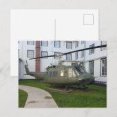 UH-1 ヒューイ ヘリコプター ポストカード (正面/裏面)