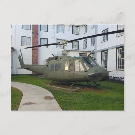 UH-1 ヒューイ ヘリコプター ポストカード (正面)