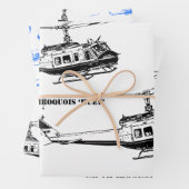 UH-1Hヘリコプター ラッピングペーパーシート (インサイチュ)