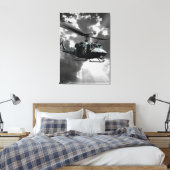 UH-1Nツインホイー キャンバスプリント (インサイチュ (寝室))