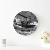 UH-1Nツインホイー ラージ壁時計 (ホーム)